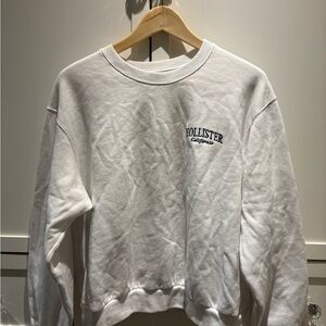 Hollister White Sweater
